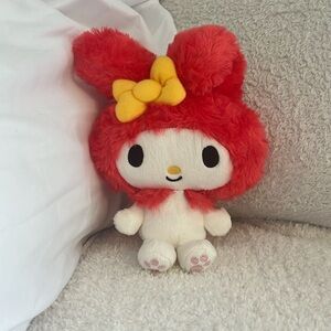 Red my Melody with yellow bow hello kitty